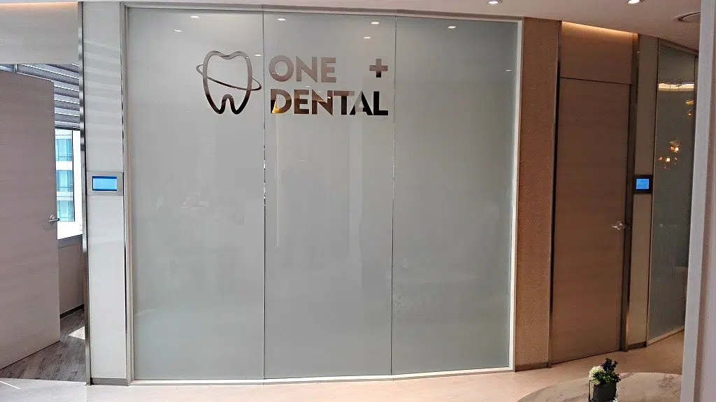 Switchfoil geactiveerd in een tandartspraktijk